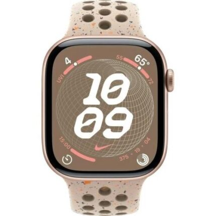 Умные часы Apple Watch Series 10 46mm Rose Gold Aluminium Case with Desert Stone Nike Band (M/L) — изображение 2