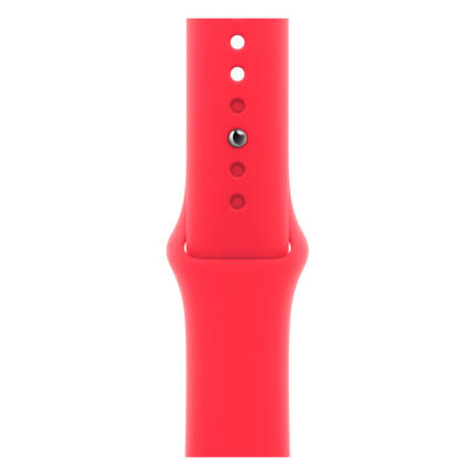 Умные часы Apple Watch Series 9 45mm Red Aluminum Case with Red Sport Band (M/L) — изображение 3