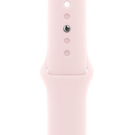 Умные часы Apple Watch Series 9 45mm Pink Aluminum Case with Pink Sport Band (S/M) — изображение 3