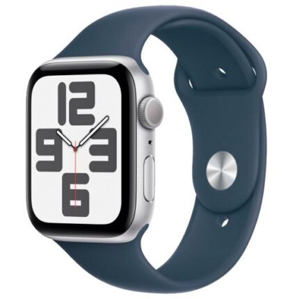 Умные часы Apple Watch SE 2023 40mm Silver Aluminum Case with Storm Blue Sport Band (S/M)