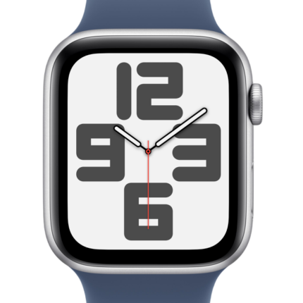 Умные часы Apple Watch SE 2024 44mm Silver Aluminum Case with Denim Sport Band (M/L) — изображение 2