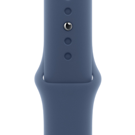 Умные часы Apple Watch SE 2024 44mm Silver Aluminum Case with Denim Sport Band (S/M) — изображение 3