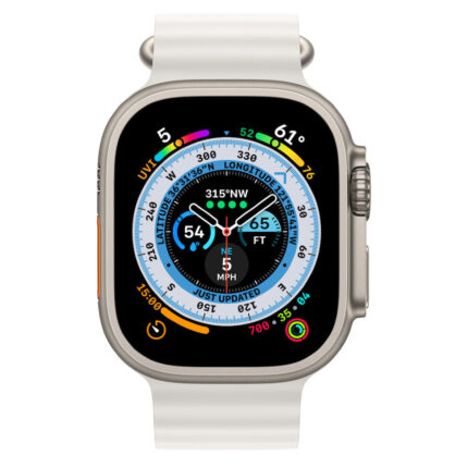 Умные часы Apple Watch Ultra 49mm Titanium Case White Ocean Band — изображение 2
