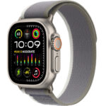 Умные часы Apple Watch Ultra 2 49mm Titanium Case with Green/Gray Trail Loop (M/L)