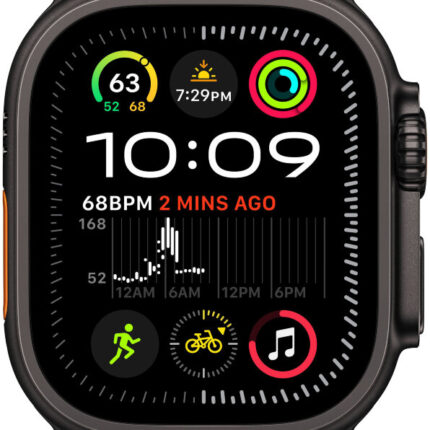 Умные часы Apple Watch Ultra 2 2024 49mm Black Titanium Case with Black Trail Loop (M/L) — изображение 2