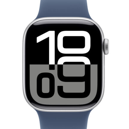 Умные часы Apple Watch Series 10 42mm Silver Aluminum Case with Denim Sport Band (S/M) — изображение 2