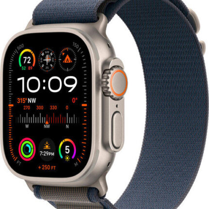 Умные часы Apple Watch Ultra 2 49mm Titanium Case with Blue Alpine Loop (L)