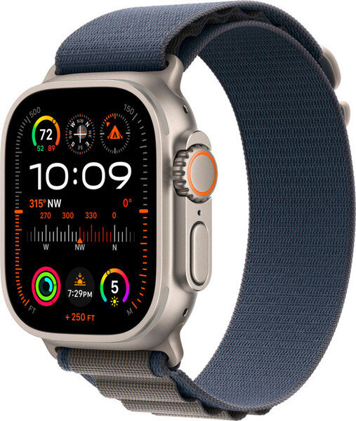 12818.970 Умные часы Apple Watch Ultra 2 49mm Titanium Case with Blue Alpine Loop (L) — изображение 1
