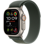 Умные часы Apple Watch Ultra 2 2024 49mm Natural Titanium Case with Green Trail Loop (M/L)