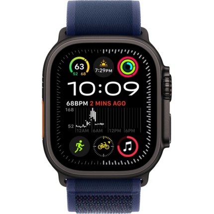 Умные часы Apple Watch Ultra 2 2024 49mm Black Titanium Case with Blue Trail Loop (S/M) — изображение 2