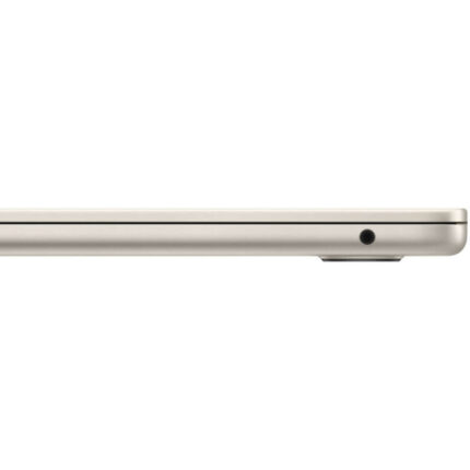 Ноутбук Apple MacBook Air 13 2024 MRXT3 (M3 8-Core GPU, 8/256GB) Сияющая звезда (Starlight) — изображение 6