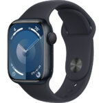 Умные часы Apple Watch Series 9 41mm Midnight Aluminum Case with Midnight Sport Band (S/M)