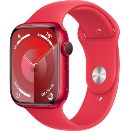 Умные часы Apple Watch Series 9 45mm Red Aluminum Case with Red Sport Band (M/L)