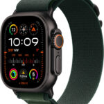 Умные часы Apple Watch Ultra 2 2024 49mm Black Titanium Case with Dark Green Alpine Loop (L)