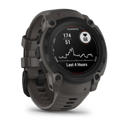 Умные часы Garmin Instinct E 40mm Black with Charcoal Band (010-02932-00) — изображение 3