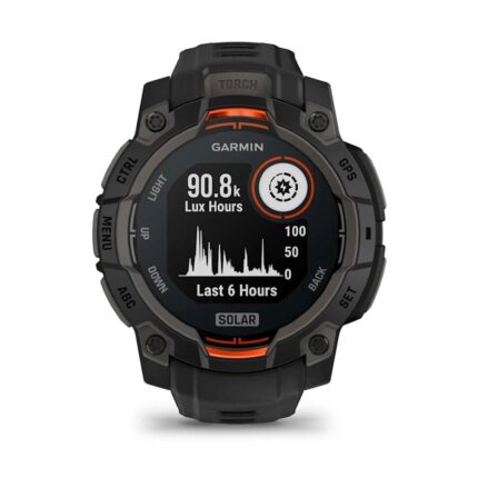 Умные часы Garmin Instinct 3 45mm SOLAR Black with Black Band (010-02934-00) — изображение 2