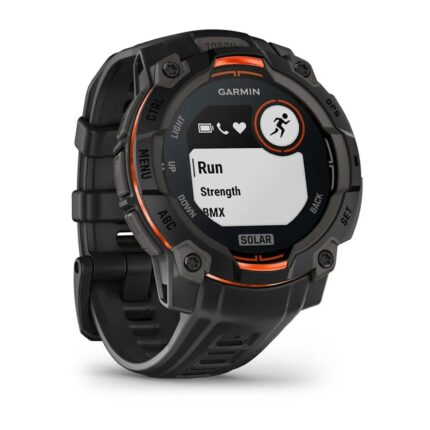 Умные часы Garmin Instinct 3 45mm SOLAR Black with Black Band (010-02934-00) — изображение 3