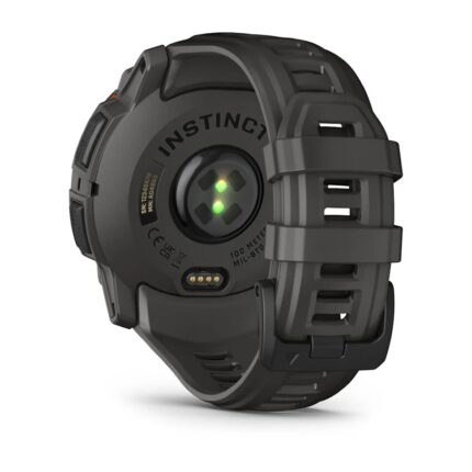 Умные часы Garmin Instinct 3 50mm SOLAR Black with Charcoal Band (010-02935-00) — изображение 4
