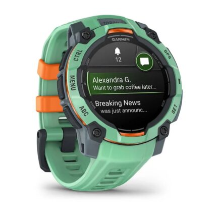 Умные часы Garmin Instinct 3 45mm AMOLED Neo Tropic with Neo Tropic Band (010-02936-01) — изображение 3