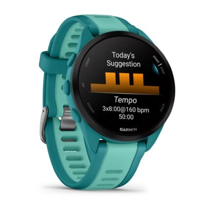 Умные часы Garmin Forerunner 165 Music Turquoise/Aqua (010-02863-32) — изображение 3