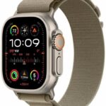 Умные часы Apple Watch Ultra 2 49mm Titanium Case with Olive Alpine Loop (L)
