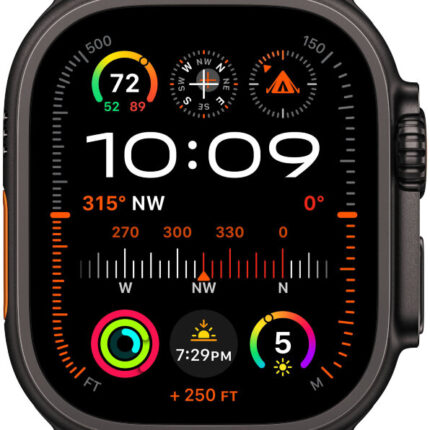 Умные часы Apple Watch Ultra 2 2024 49mm Black Titanium Case with Dark Green Alpine Loop (M) — изображение 2