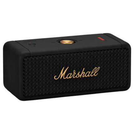 Портативная акустика Marshall Emberton Черная латунь (Black & Brass) — изображение 2
