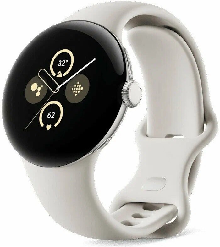 14835.970 Умные часы Google Pixel Watch 2 41mm Wi-Fi Серебряный (Silver/Porcelain) — изображение 1