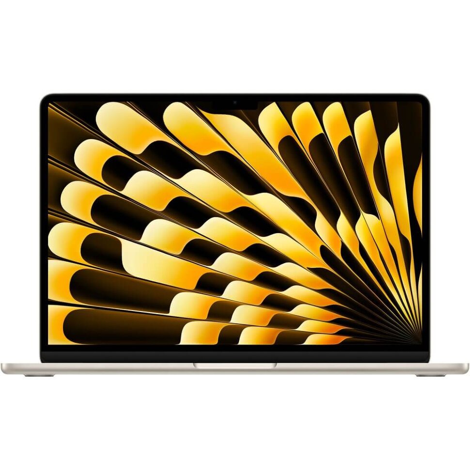 16896.970 Ноутбук Apple MacBook Air 15 2024 MC9F4 (M3 10-Core GPU, 16/256GB) Сияющая звезда (Starlight) — изображение 1