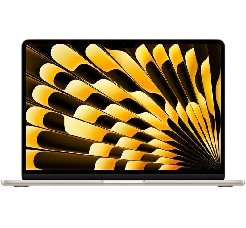 17706.970 Ноутбук Apple MacBook Air 13 2025 MC6A4 (M4 10-Core GPU, 24/512GB) Сияющая звезда (Starlight) — изображение 1