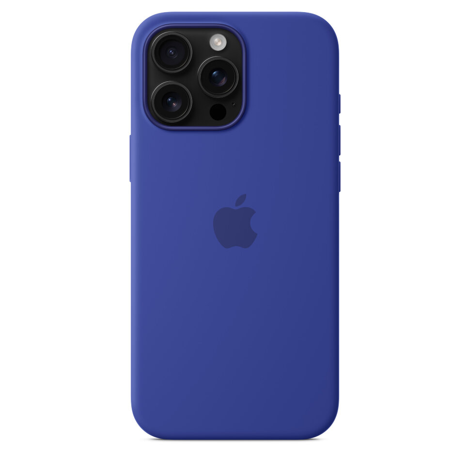 18275.970 Чехол защитный Apple Silicone Case с MagSafe для iPhone 16 Pro Max Ultramarine — изображение 1