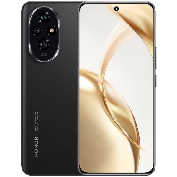 19588.970 Смартфон HONOR 200 8/256GB Черный (Midnight Black) — изображение 1