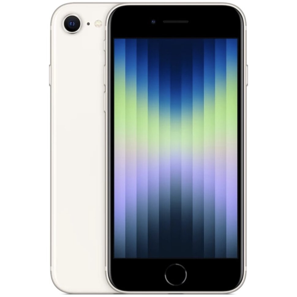 20620.970 Смартфон Apple iPhone SE 2022 128GB Белый (Starlight) — изображение 1
