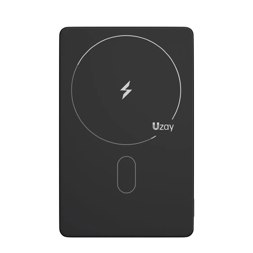 21281.970 Внешний аккумулятор Uzay Slim Power Bank 5000 мАч USB-C MagSafe Черный — изображение 1