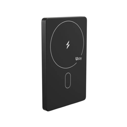 Внешний аккумулятор Uzay Slim Power Bank 5000 мАч USB-C MagSafe Черный — изображение 3