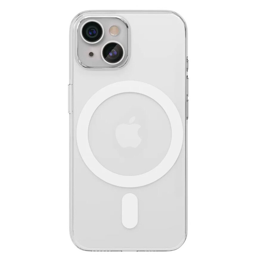 21351.970 Чехол защитный VLP Crystal Case MagSafe для iPhone 15 Plus Прозрачный — изображение 1