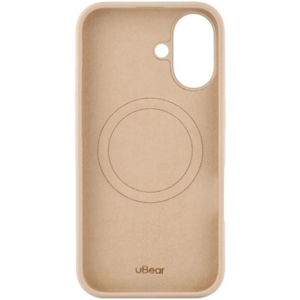 Чехол защитный uBear Touch Mag Case для iPhone 16 Латте — изображение 2
