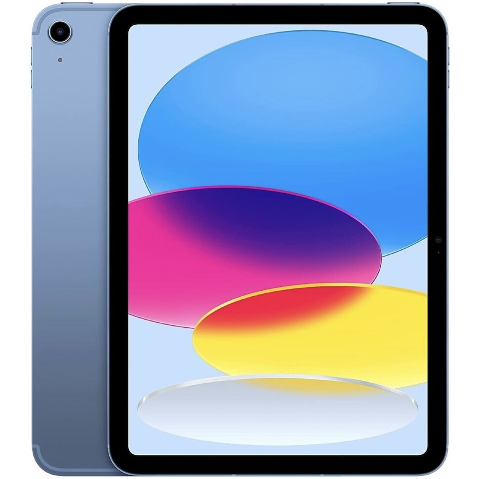 21543.970 Планшет Apple iPad (10th Generation) 2022 64GB Wi-Fi + Cellular Голубой — изображение 1