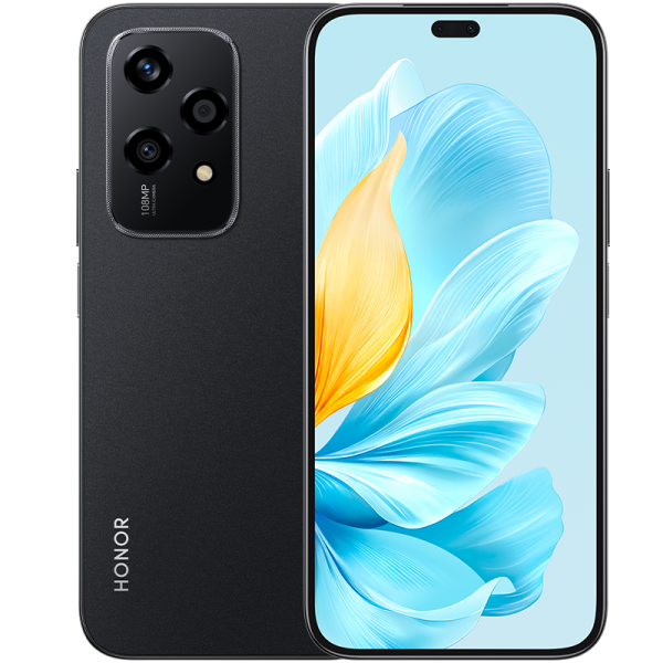 23494.970 Смартфон HONOR 200 Lite 8/256GB Черный (Midnight Black) — изображение 1