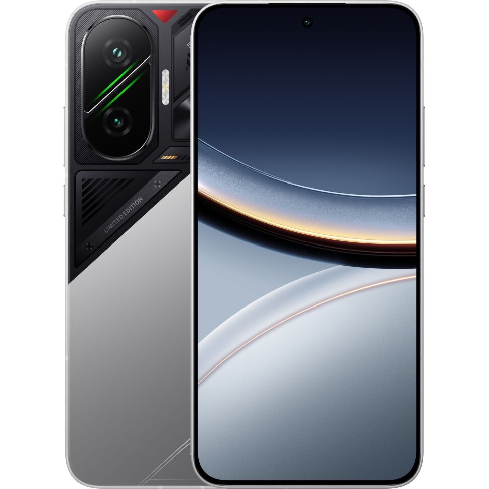 23838.970 Смартфон Xiaomi POCO F7 12/512GB Серебро (Cyber Silver) — изображение 1