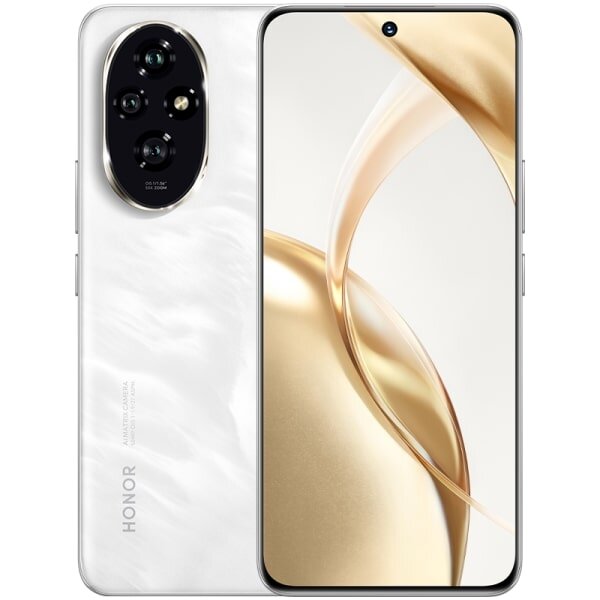 23893.970 Смартфон HONOR 200 12/256GB Белый (Moonlight White) — изображение 1