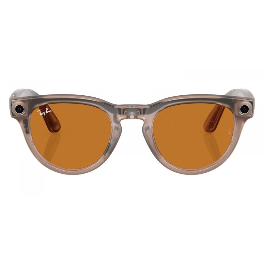 24378.970 Умные очки Ray-Ban Headliner Warm Stone/Saffron Yellow Transitions (RW4009) — изображение 1