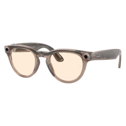 Умные очки Ray-Ban Headliner Warm Stone/Saffron Yellow Transitions (RW4009) — изображение 2