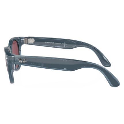 Умные очки Ray-Ban Headliner Shiny Jeans/Polarized Dusty Red (RW4009) — изображение 3