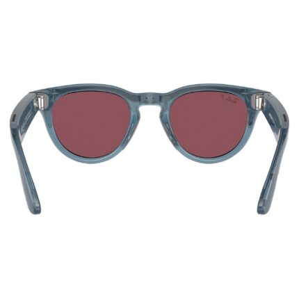 Умные очки Ray-Ban Headliner Shiny Jeans/Polarized Dusty Red (RW4009) — изображение 4
