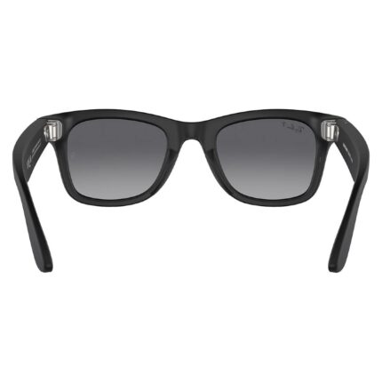 Умные очки Ray-Ban Wayfarer Matte Black/Polarized Graphite Gradient (RW4008) — изображение 4
