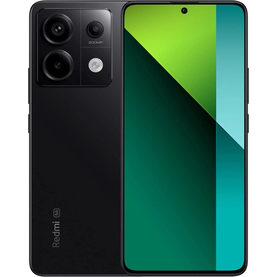 24501.970 Смартфон Xiaomi Redmi Note 13 Pro 5G 12/512GB Черный (Midnight Black) — изображение 1
