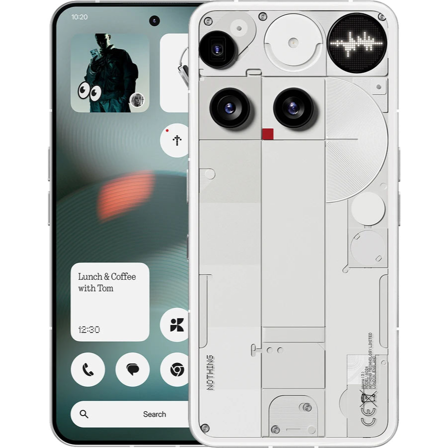 24840.970 Смартфон Nothing Phone (3) 16/512GB Белый (Milk) — изображение 1