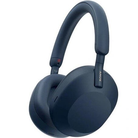 25435.970 Беспроводные наушники Sony WH-1000XM5 Синий (Midnight Blue) — изображение 1
