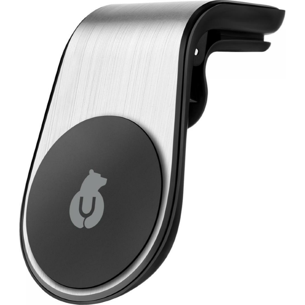 26459.970 Автомобильный держатель uBear Unit Air Vent Magnetic Car Mount Серебристый — изображение 1